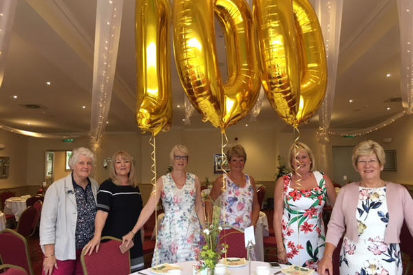 100 years celebration afternoon Tea at Hackness Grange 2018