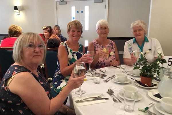 Group Lunch Huby August 2018