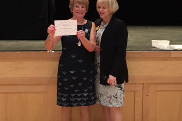 Group meeting and awarding the 100 years certificate April 2018