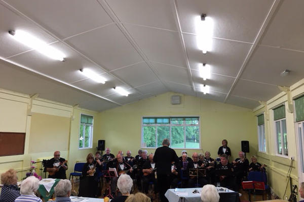 June 2018 Meeting was the Thornton Dale Ukulele Band