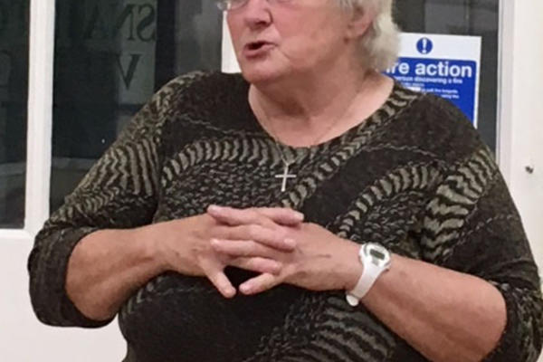 September 2018 meeting Sue Wookcock the speaker - from Copper to Shepherd