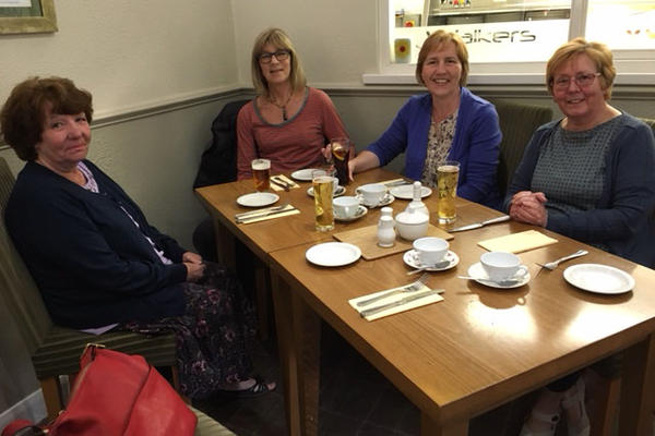 May 2018 meeting was a visit to GCHQ followed by a meal at Walkers Fish Restaurant